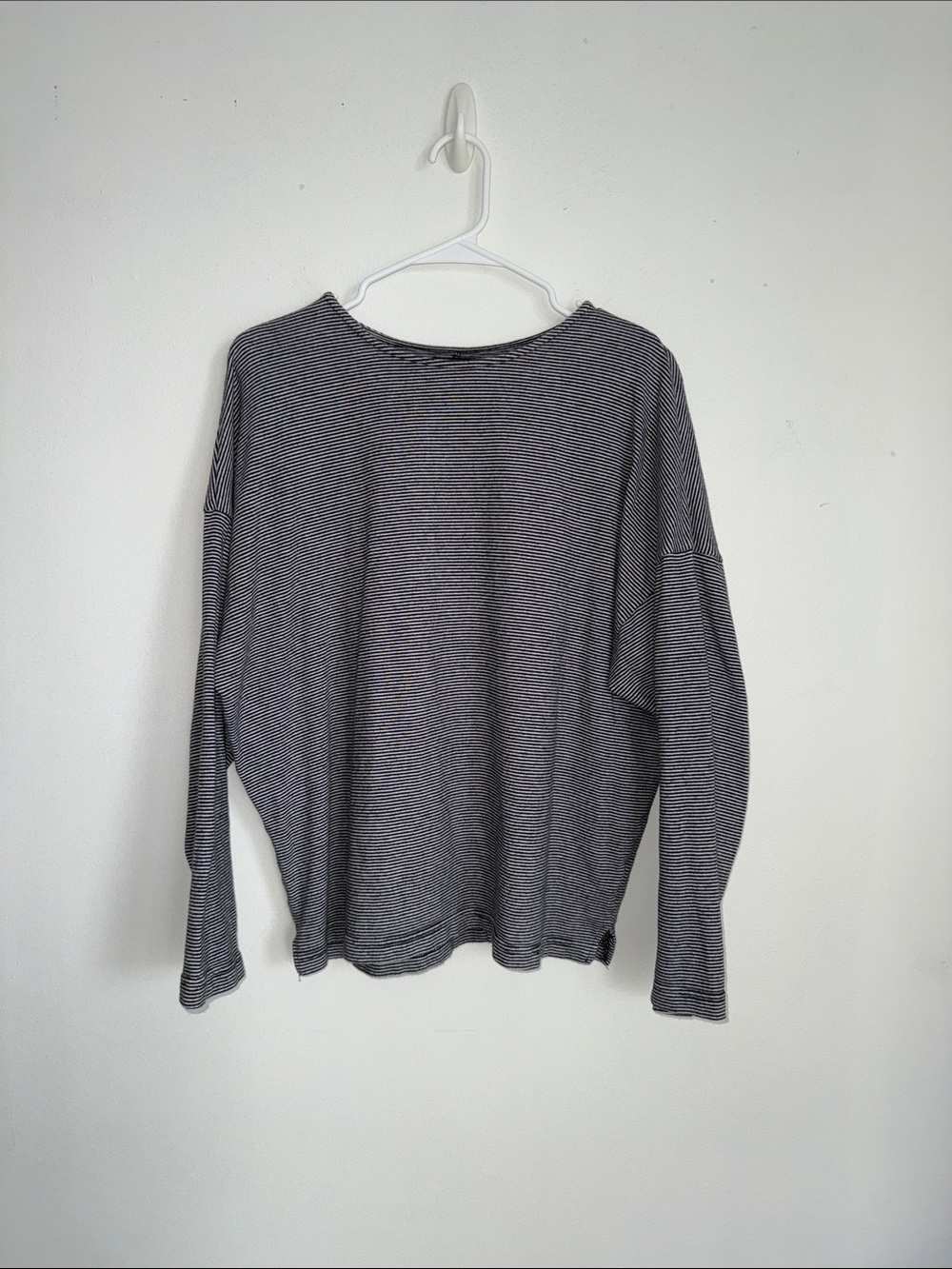 100% Cotton Striped Long Sleeve Tee